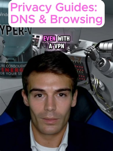 Privacy Guide: Using DNS encryption #fyp #privacy #tech #cybersecurity #surveillance
