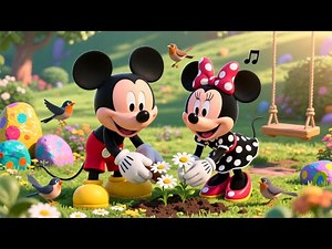 💚 Mickey Mouse & Minnie’s Garden Love Story! 🌸 | Disney Romance Song for Kids