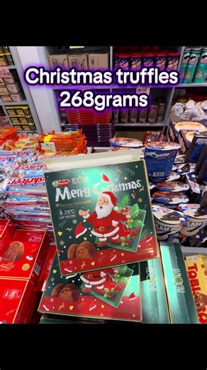 Christmas chocolate truffles 268grams 30pcs per box. #christmas #christmasguftideas #giftforchristmas