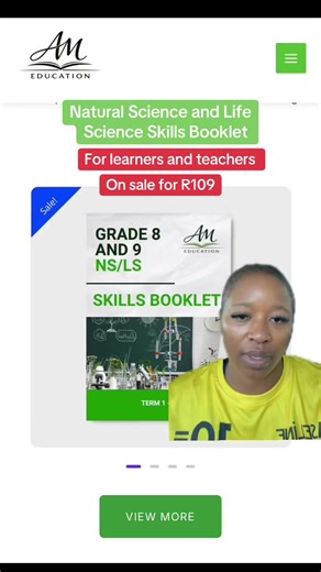 Natural Science and Life Science Skills Booklets for Education