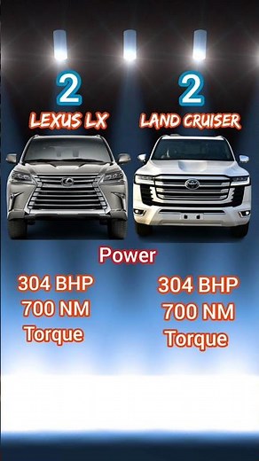 Toyota Land Cruiser Vs Lexus Lx Comparison | Couldn't Stand It 😂