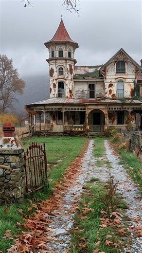 Abandoned Mansion Restoration. #beforeandafter #housemakeover #restorationdreams #architecturelovers #forgottenamerica | Abandoned Houses and Unreal Places