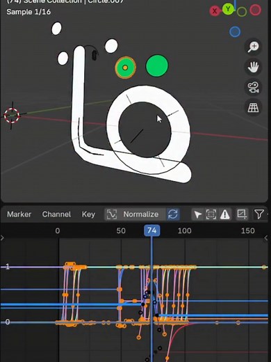 #blender VS #aftereffects Part.1 🆚 Which is best for me for creating #motiongraphics and #animation --- #3d #2d #motiondesign #design #art #branding #logoanimation #intro #motion
