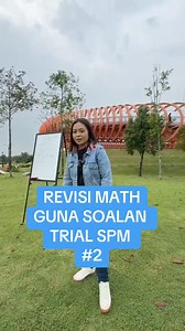 REVISI MATHS GUNA SOALAN TRIAL SPM #2 Tingkatan 4 Graf Gerakan (Motion Graph) Like & Follow for more videos! Join my online tuition classes, check out the schedule in our website cikgudebbie.com #midterm #exam #onlinetuition #maths #matematik #trialspm #cikgudebbie | cikgudebbie | Facebook