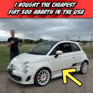 65K views · 1.2K reactions | Cheapest Abarth in the USA? Challenge accepted and conquered!  | Hoovie's Garage | Facebook