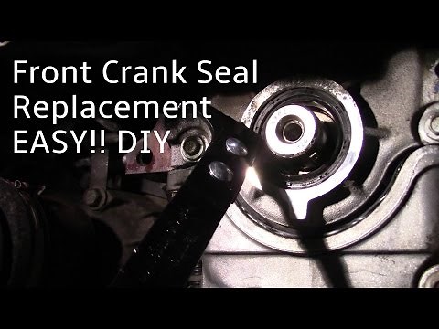 How To Replace a Front crankshaft Oil Seal