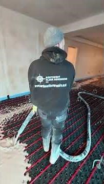 Northwest Underfloor Heating and Screed - Liquid Screed Install