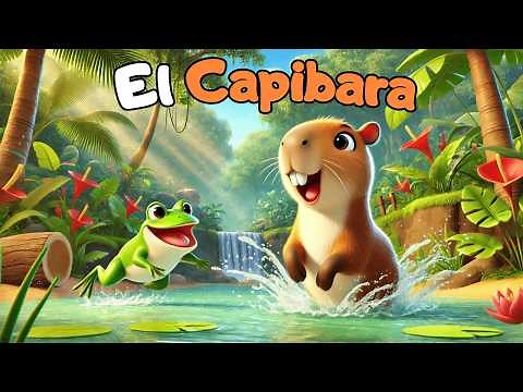 🐹 🌊 El Capibara y el Gran Chapuzón | Cuentos Para Dormir | Cuentos Infantiles