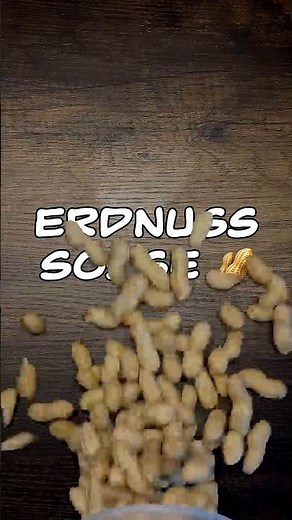 Knusperige sosse in 5 Minuten 🥜Extrem simpel und lecker. #jurikocht #erdnusssauce