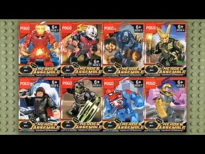 LEGO POGO 6028 Marvel Big Figures (knock-off)