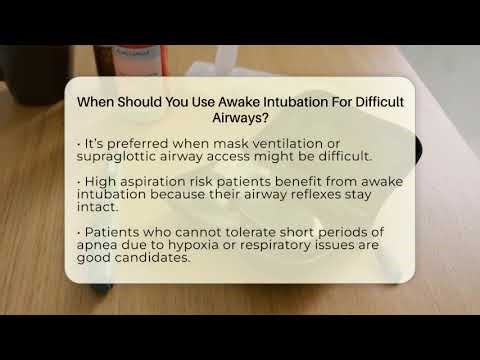 When Should You Use Awake Intubation For Difficult Airways? - First Response Medicine