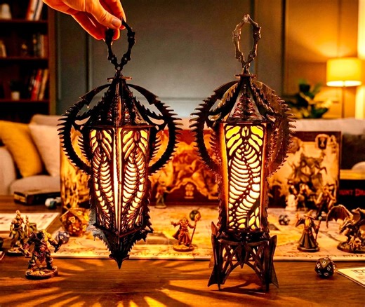Alien Hive Lantern Laser Cut File Sci-fi & Fantasy Spooky Tabletop RPG Lamp - Etsy