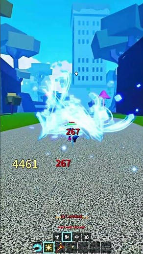 Light Sharkman karate with spikey trident ONE SHOT combo #roblox