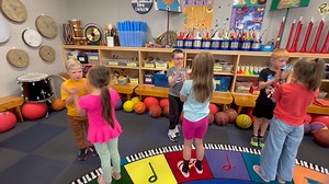 I decided to try our Apple Tree song a little differently this year. This is 1st grade singing and clapping in a circle and in middle part of the song, I had them roll their arms. Getting them to all go the same direction and end up with a new partner took a little practice but you can see how excited they were when they did it! Here’s what we say: Apple tree. Apple tree. Will your Apple fall on me? I won’t cry. I won’t pout. If your Apple knocks me out. | Kristin Lukow - Elementary Music Educat