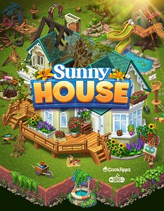 Isometric Game Design for Sunny House (Merge Manor) - Pavel Konstantinov