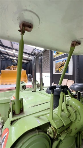 Best part about the Ross Brothers Museum? Nearly everything runs! Including this Euclid TC12 dozer