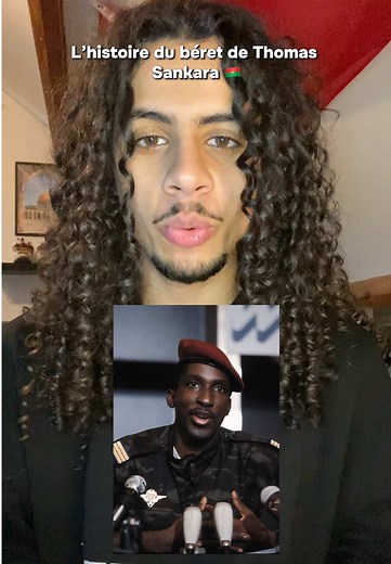 Derrière ce béret rouge il y a toute une histoire révolutionnaire merci Sankara 🫡🇧🇫