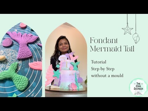 NO MOULD? No Problem! Let’s make handmade mermaid's tails 🧜🏻‍♀️✨