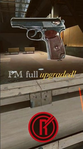 Into the Radius VR | Fully Upgraded PM Pistol with Arctic Camo 🔥 VR Survival Gameplay Short #viral