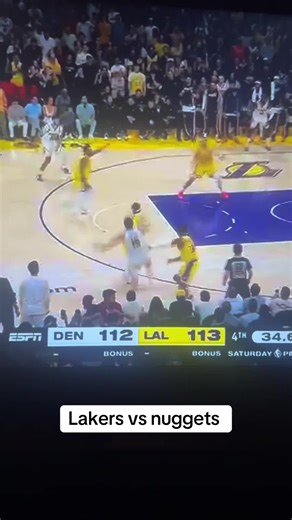 Austin is clutch omg #lakers #nba #nuggets #fyp | lakers vs nuggets
