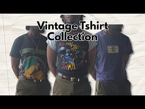 My Vintage Tshirt Collection
