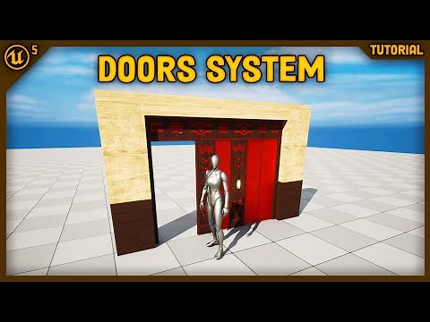 UE5: Pressure plate activated doors (Tutorial)