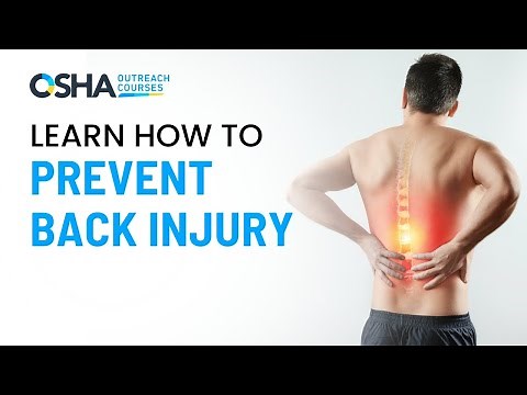 Ergonomics Back Injury Training and certificate | OSHA Compliant Workplace Safety Course