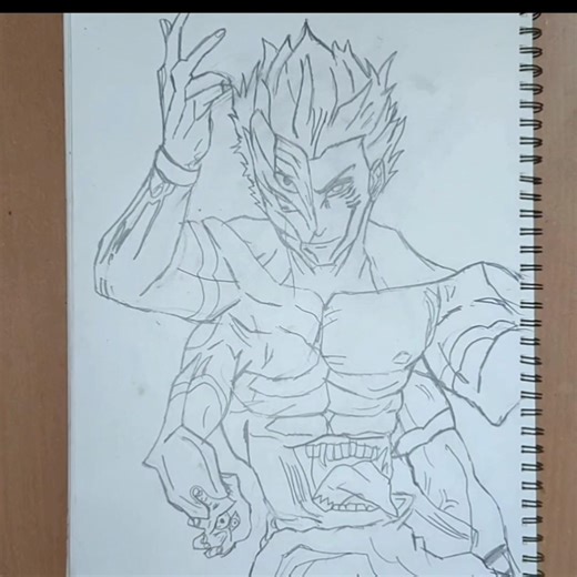 How to draw Sukuna Heian Era | Jujutsu Kaisen | Anime drawing step by step I HR Art Studio #drawing