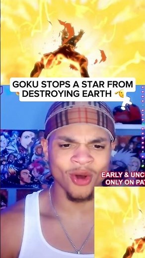 Goku saves Earth from Beerus