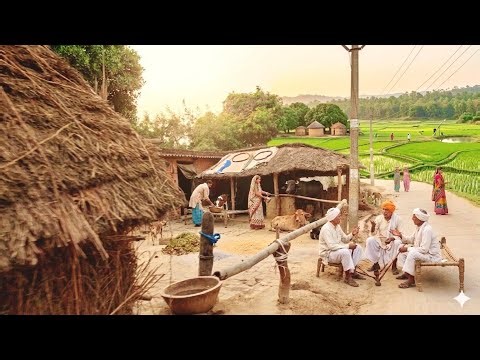 The Authentic Lifestyle of Rural Indian Farmers | Indian Real Village
