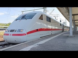 ICE 1 Lang: Tz 107 "Plattling" als ICE 577 aus Hamburg und als ICE 572 nach Hamburg am 09.08.2025