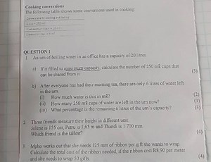 Cooking conversionsThe following table shows some conversions ... | Filo