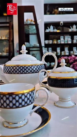 4944-Blueshire 17 Pcs TeaSet