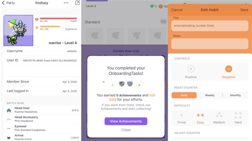 Review: The Habitica App Tricks You Into Being Productive