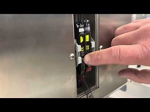 How to Adjust - Set up Keyence Fibre Optic Teach Sensor