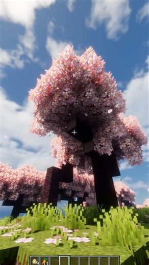 Realistic Leaves in Minecraft #shorts