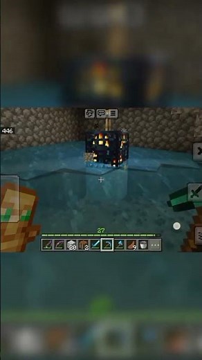 duo Survival series part 24 how to make spider spawner simple XP farm #minecraft