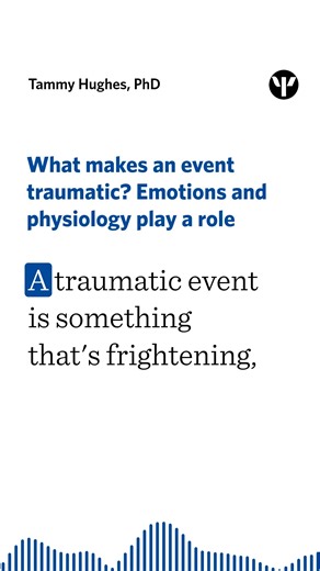 27K views · 274 reactions | Trauma doesn’t just affect a student’s mental health. It can also take a toll on their physical well-being, as Dr. Tammy Hughes explains. Learn more about helping students who have been exposed to trauma: https://at.apa.org/a5d58b | American Psychological Association | Facebook