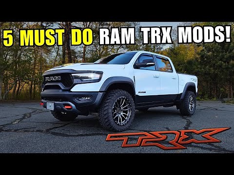 Transform Your Ram TRX: Top 5 Must Have Modifications Every Owner Needs!