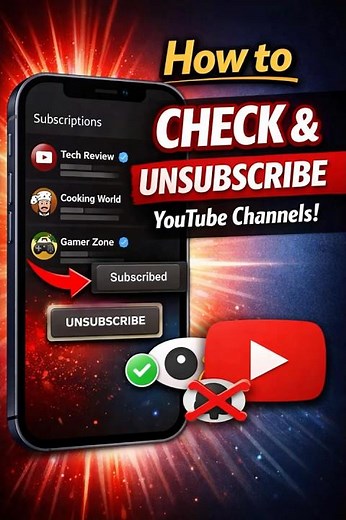 How to See Your YouTube Subscriptions & Unsubscribe