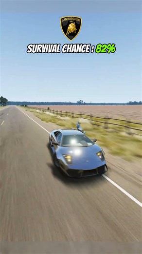 Cars hit 600 MPH instantly! 🌪️🛫 #23 | #shorts #beamngdrive