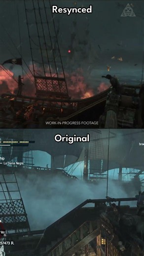 Legendary Ship Comparison Original VS Resynced