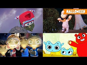 Desene de Halloween în Română 🎃 Trenulețele, Ham Miau, Kit și Kate, 10 Prieteni👻 HeyKids