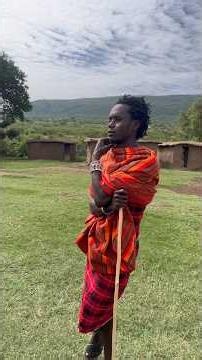 An unforgettable Maasai village experience- guardians of the Mara| #trending #masaimara #shortsviral
