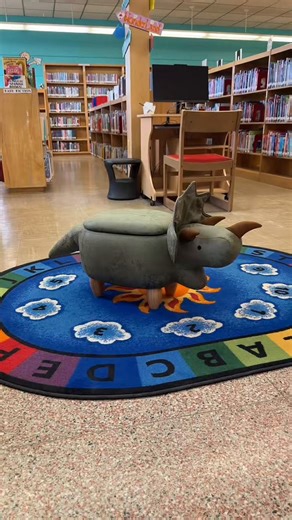 Discover Our Animal Ottomans at Scurry County Library!