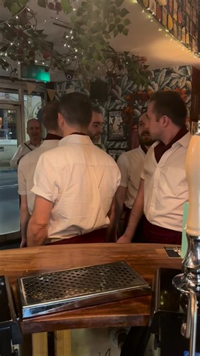 Another Saturday night. Another visiting group of sword dancers! Thanks to @medlockrapper for coming! | The Record Café