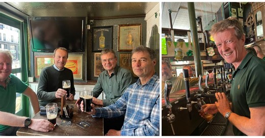 Quatre Patrick se réunissent depuis 20 ans au « O’Reilly’s pub » à Bruxelles pour fêter la Saint-Patrick : « On est un peu irlandais, mais juste pour un jour »