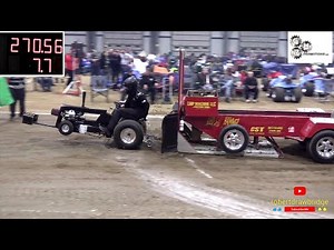 Pro V Twin Garden Tractor Pulling Finals 2025 Bluegrass Nationals Liberty Kentucky November 7, 2025