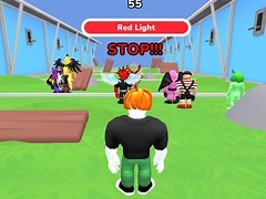 游戏Obby World：鱿鱼逃脱 在线。免费玩