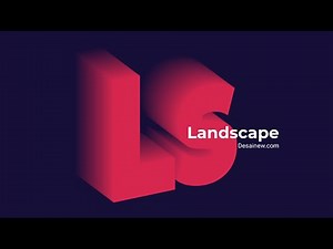 HOW TO CREATE 3D BLENDING TEXT EFFECT | Inkscape Tutorials